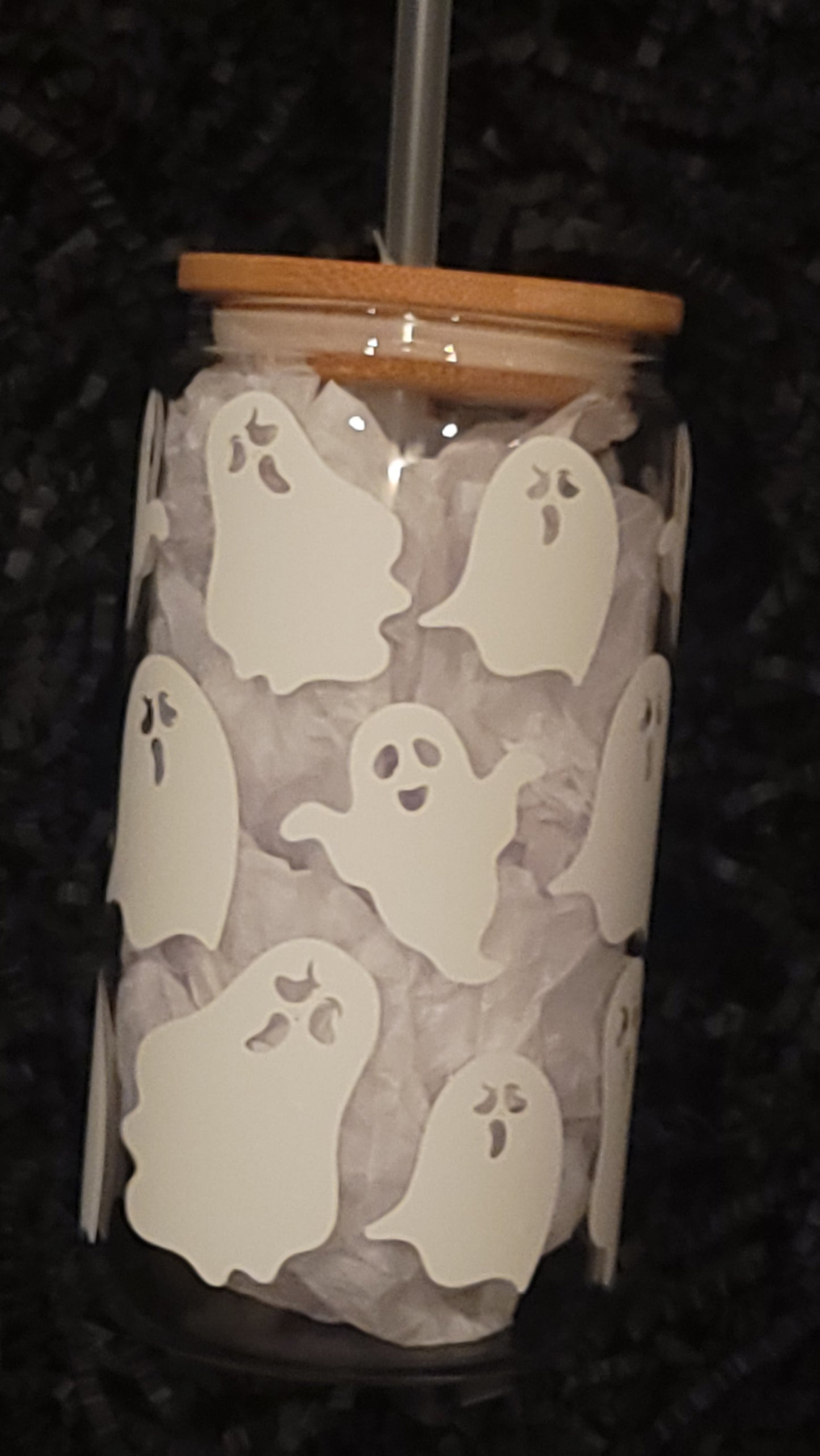 Glow in the Dark Ghosts- 16 oz Tumbler