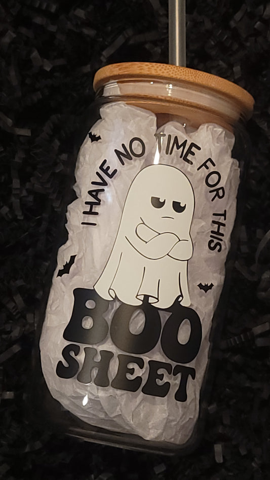 Boo Sheet 16 oz Glow in the Dark Tumbler