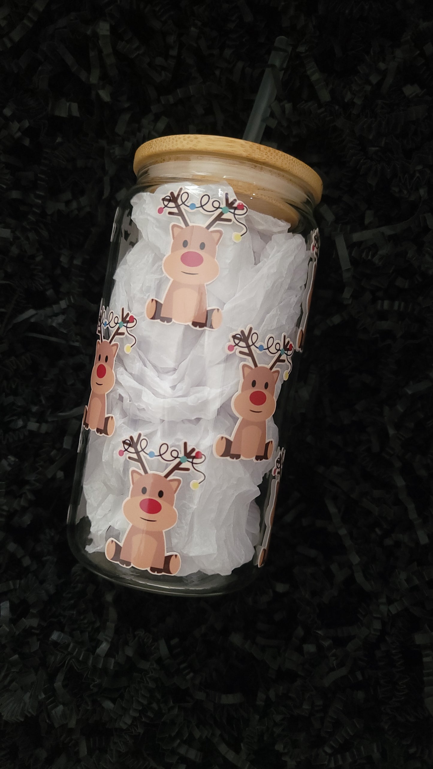 Reindeer 16oz Tumbler